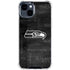 NFL Seattle Seahawks Black & White iPhone 15 Clear Case