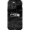 NFL Seattle Seahawks Black & White iPhone 15 Pro Impact Case