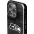 NFL Seattle Seahawks Black & White iPhone 15 Pro Impact Case