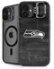 NFL Seattle Seahawks Black & White iPhone 16 Plus Kickstand Case