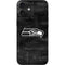 NFL Seattle Seahawks Black & White iPhone 16 Plus Skin