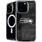 NFL Seattle Seahawks Black & White iPhone 16 Pro MagSafe Case