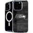 NFL Seattle Seahawks Black & White iPhone 16 Pro MagSafe Case