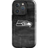 NFL Seattle Seahawks Black & White iPhone 16 Pro Max Impact Case