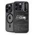 NFL Seattle Seahawks Black & White iPhone 16 Pro Max Kickstand Case