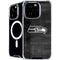 NFL Seattle Seahawks Black & White iPhone 16 Pro Max MagSafe Case