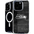 NFL Seattle Seahawks Black & White iPhone 16 Pro Max MagSafe Case