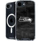 NFL Seattle Seahawks Black & White iPhone 16e MagSafe Case
