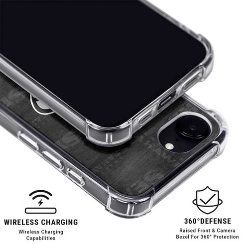 NFL Seattle Seahawks Black & White iPhone 16e MagSafe Case