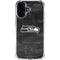 NFL Seattle Seahawks Black & White iPhone 17 Clear Case