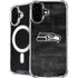 NFL Seattle Seahawks Black & White iPhone 17 MagSafe Case