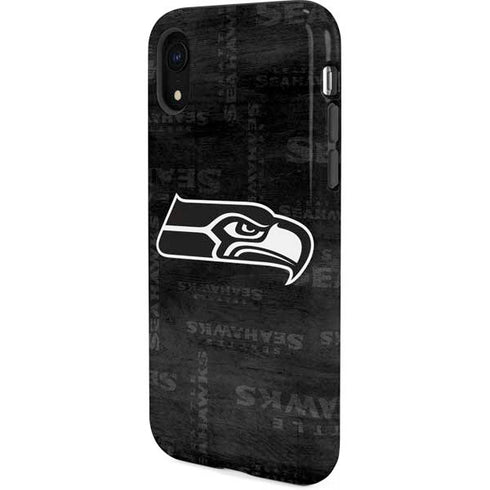 NFL Seattle Seahawks Black & White iPhone XR Pro Case