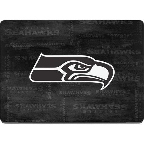 NFL Seattle Seahawks Black & White Apple MacBook Pro 14-inch Skin