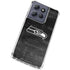 NFL Seattle Seahawks Black & White Moto G 5G (2025) Clear Case