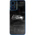 NFL Seattle Seahawks Black & White Moto G Play 4G (2024) Skin