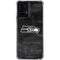 NFL Seattle Seahawks Black & White Moto G Power 5G (2024) Clear Case