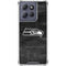 NFL Seattle Seahawks Black & White Moto G Stylus 5G (2025) Clear Case