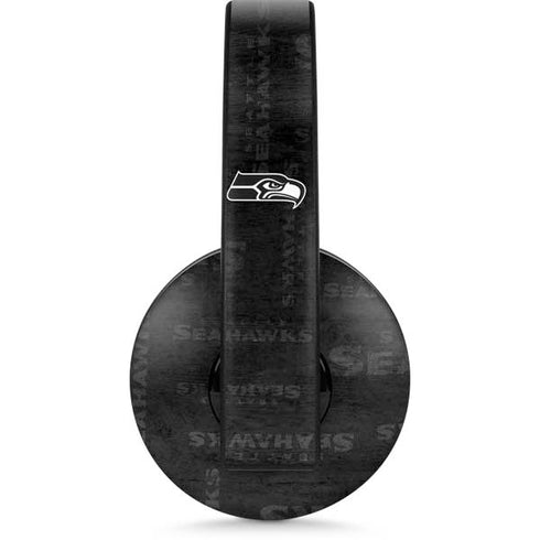 NFL Seattle Seahawks Black & White PlayStation 4 Gold Wireless Headset Skin
