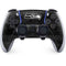 NFL Seattle Seahawks Black & White PS5 DualSense Edge Pro Controller Skin