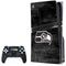 NFL Seattle Seahawks Black & White PS5 Pro Disk Bundle Skin
