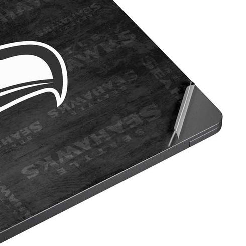 NFL Seattle Seahawks Black & White Surface Laptop 7 15in Skin