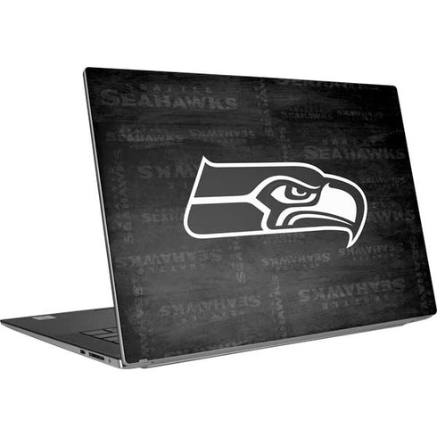 NFL Seattle Seahawks Black & White Dell XPS Skin