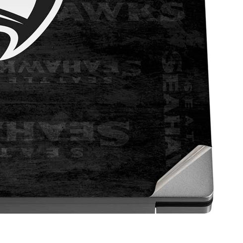 NFL Seattle Seahawks Black & White Dell XPS Skin
