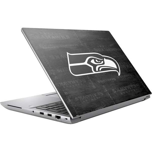 NFL Seattle Seahawks Black & White HP ZBook Fury 16 G10 Skin