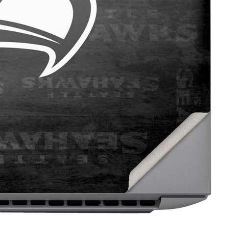 NFL Seattle Seahawks Black & White HP ZBook Fury 16 G10 Skin