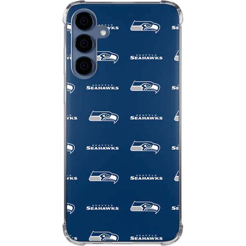NFL Seattle Seahawks Blitz Series Galaxy A55 5G Clear Case