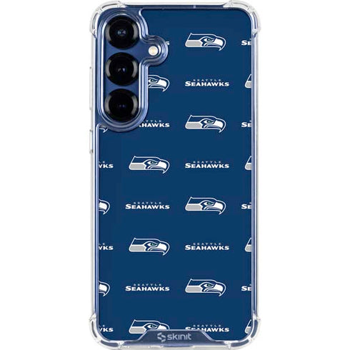 NFL Seattle Seahawks Blitz Series Galaxy S25 Clear Case