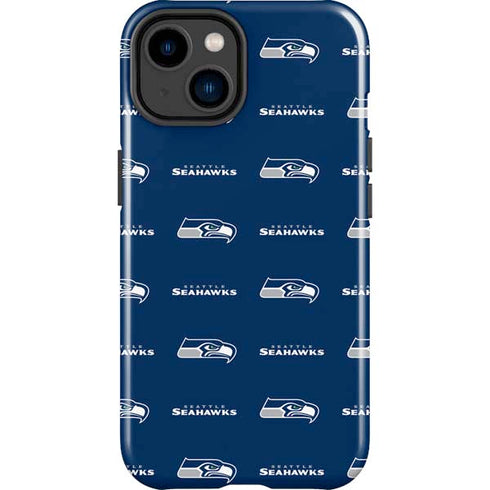 NFL Seattle Seahawks Blitz Series iPhone 15 Impact Case