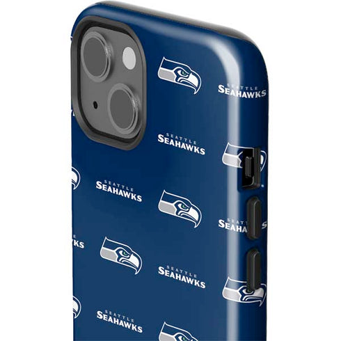 NFL Seattle Seahawks Blitz Series iPhone 15 Impact Case
