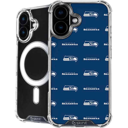 NFL Seattle Seahawks Blitz Series iPhone 16 MagSafe Case