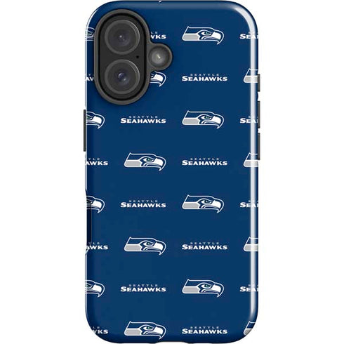 NFL Seattle Seahawks Blitz Series iPhone 16 Plus Impact Case
