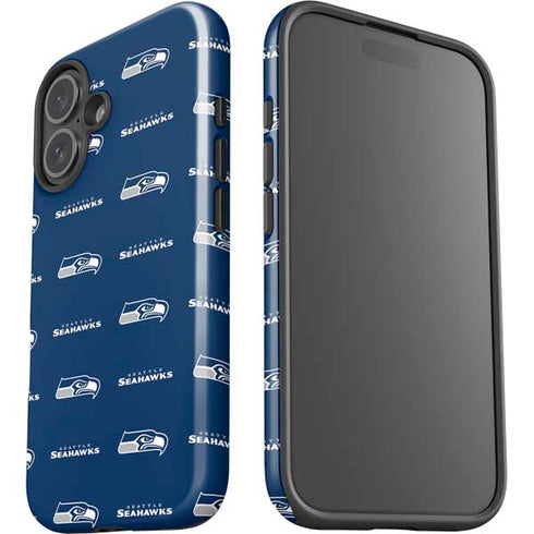 NFL Seattle Seahawks Blitz Series iPhone 16 Plus Impact Case