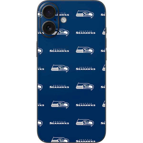 NFL Seattle Seahawks Blitz Series iPhone 16 Plus Skin