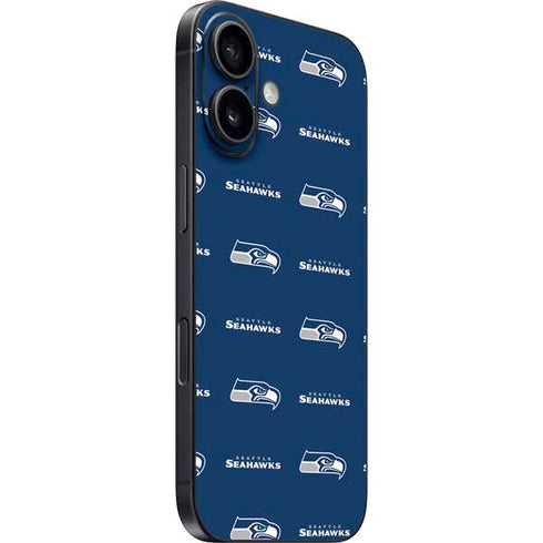 NFL Seattle Seahawks Blitz Series iPhone 16 Plus Skin