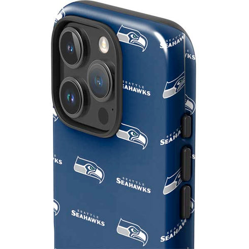 NFL Seattle Seahawks Blitz Series iPhone 16 Pro Max Impact Case