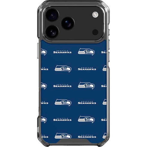NFL Seattle Seahawks Blitz Series iPhone 18 Pro Max Clear Case