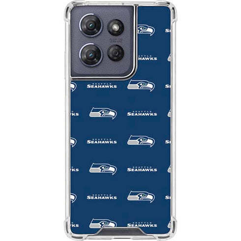 NFL Seattle Seahawks Blitz Series Moto G Power 5G (2025) Clear Case