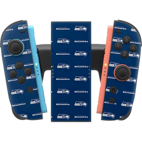 NFL Seattle Seahawks Blitz Series Nintendo Switch 2 (2025) Joy-Con Controller Skin