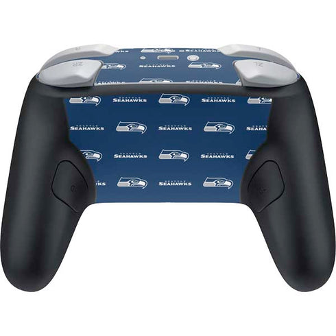 NFL Seattle Seahawks Blitz Series Nintendo Switch 2 (2025) Pro Controller Skin