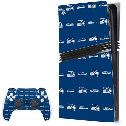 NFL Seattle Seahawks Blitz Series PS5 Pro Bundle Skin