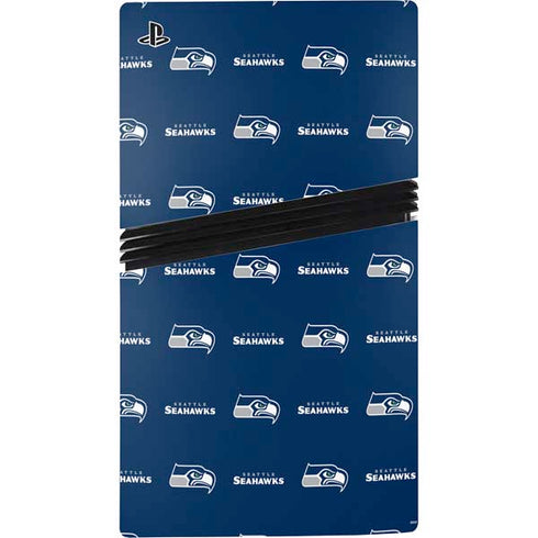 NFL Seattle Seahawks Blitz Series PS5 Pro Disk Bundle Skin