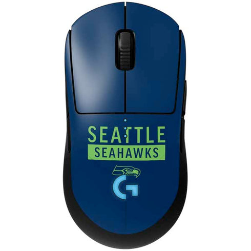 NFL Seattle Seahawks Blue Performance Series G Pro Wireless Gaming Mouse Skin