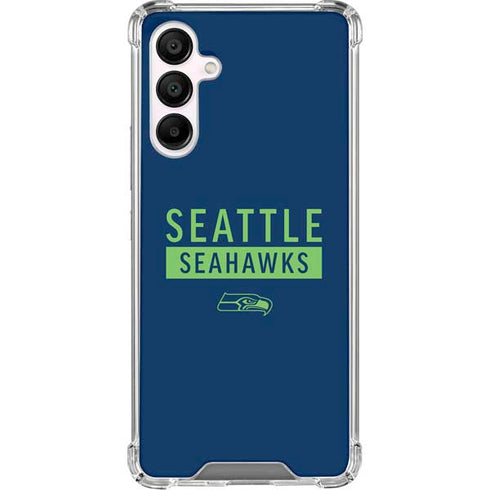 NFL Seattle Seahawks Blue Performance Series Galaxy A16 5G Clear Case