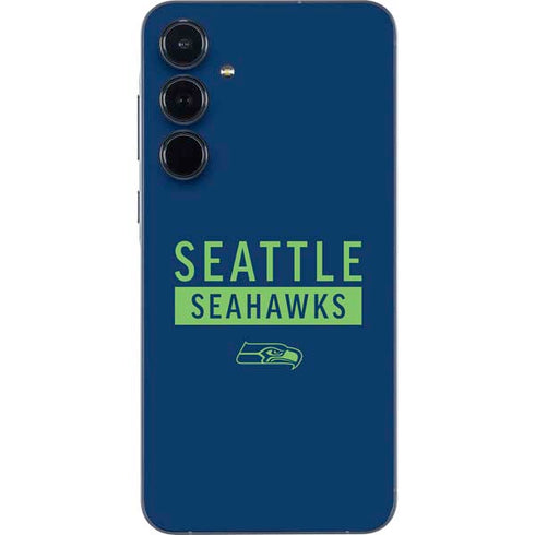 NFL Seattle Seahawks Blue Performance Series Galaxy A35 5G Skin