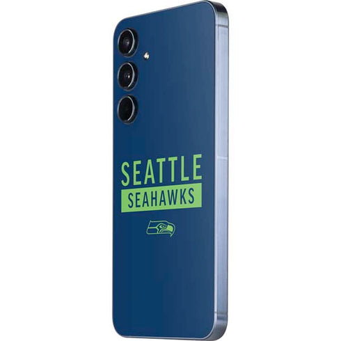 NFL Seattle Seahawks Blue Performance Series Galaxy A35 5G Skin