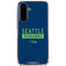 NFL Seattle Seahawks Blue Performance Series Galaxy A36 5G Clear Case